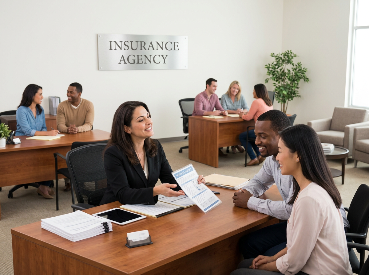 Insurance Agencies professional at work